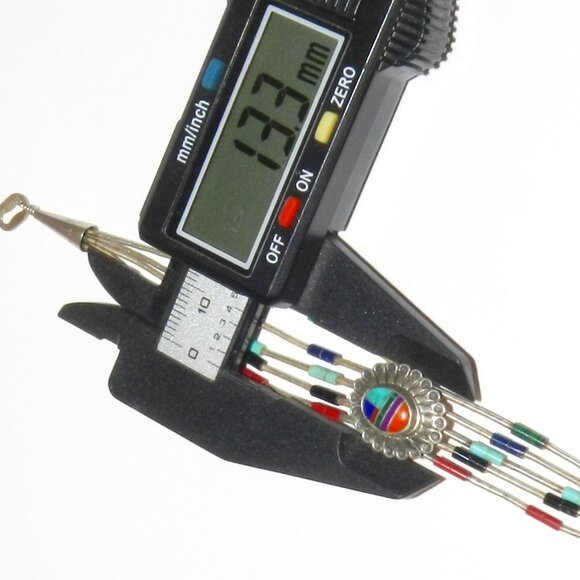 VINTAGE SIGNED QT LIQUID STERLING SILVER BRACELET 7 1/4" LONG - Picture 7 of 14